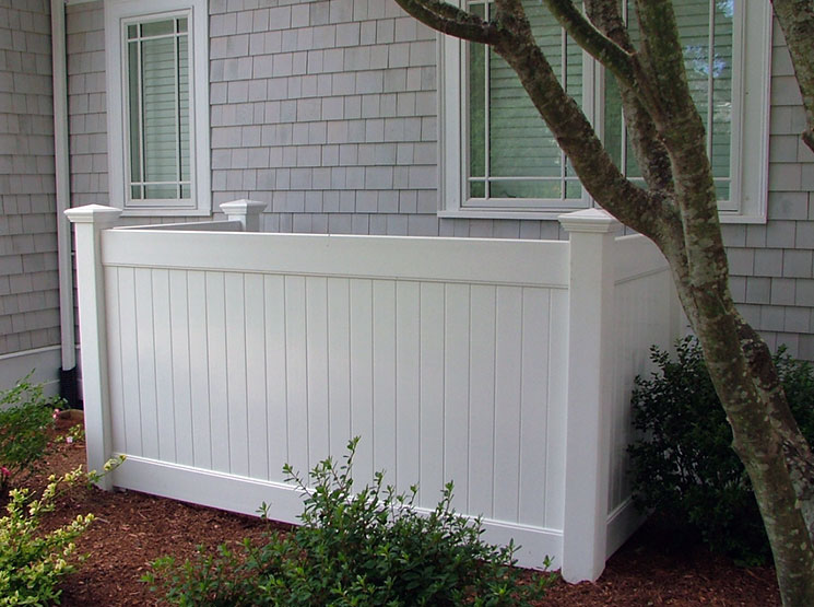 Vinyl tongue and groove privacy fence connecticut